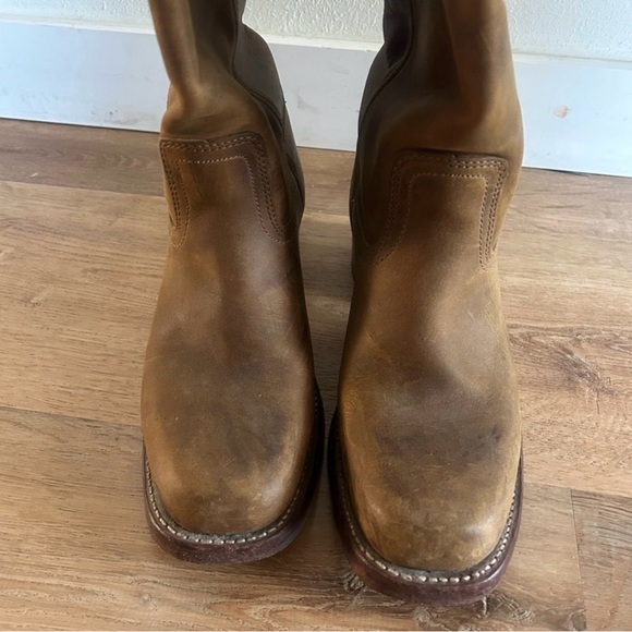 Frye Tan Leather Boots - Picture 3 of 8